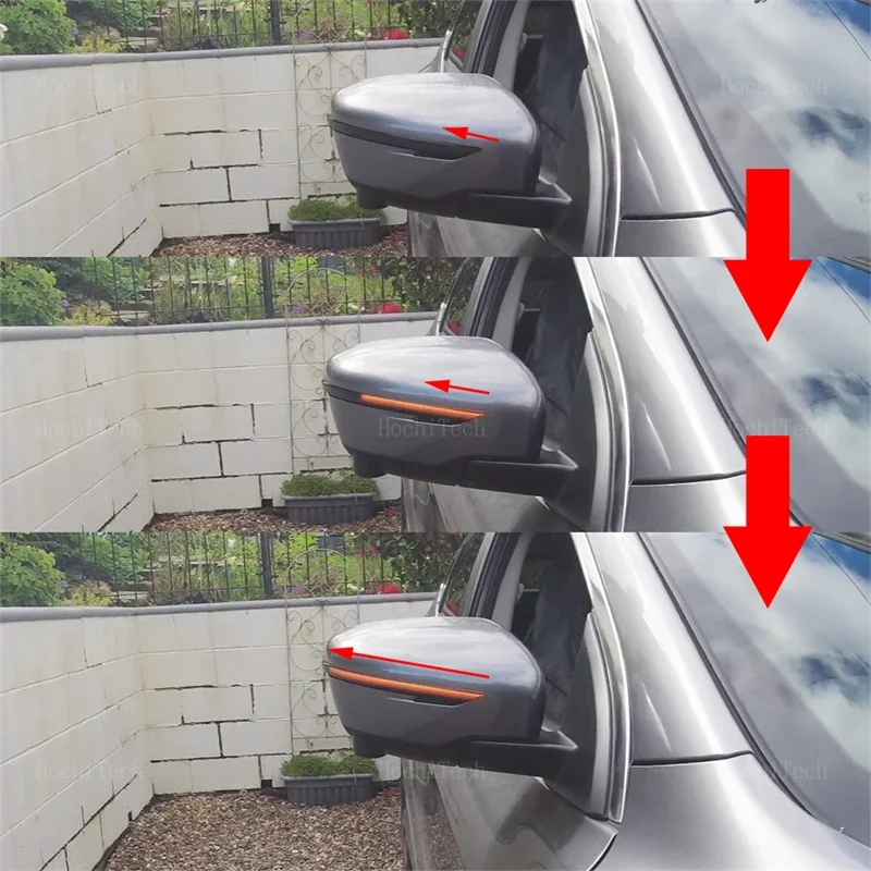 Luz intermitente dinámica para espejo retrovisor Nissan X-Trail T32 - imagen 3