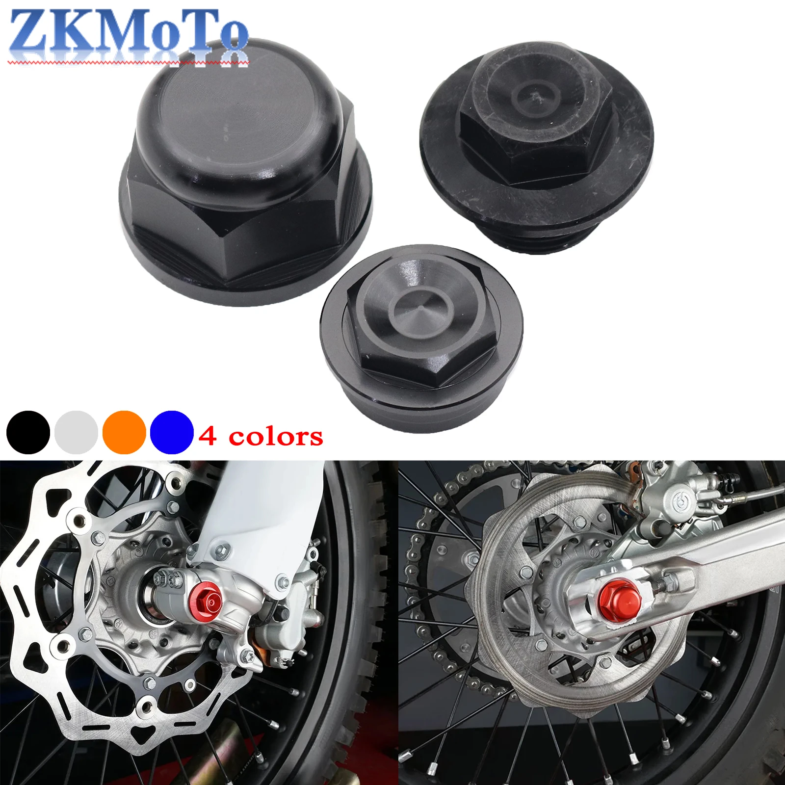Tapa de tuerca de eje CNC para KTM EXC, SX y XC