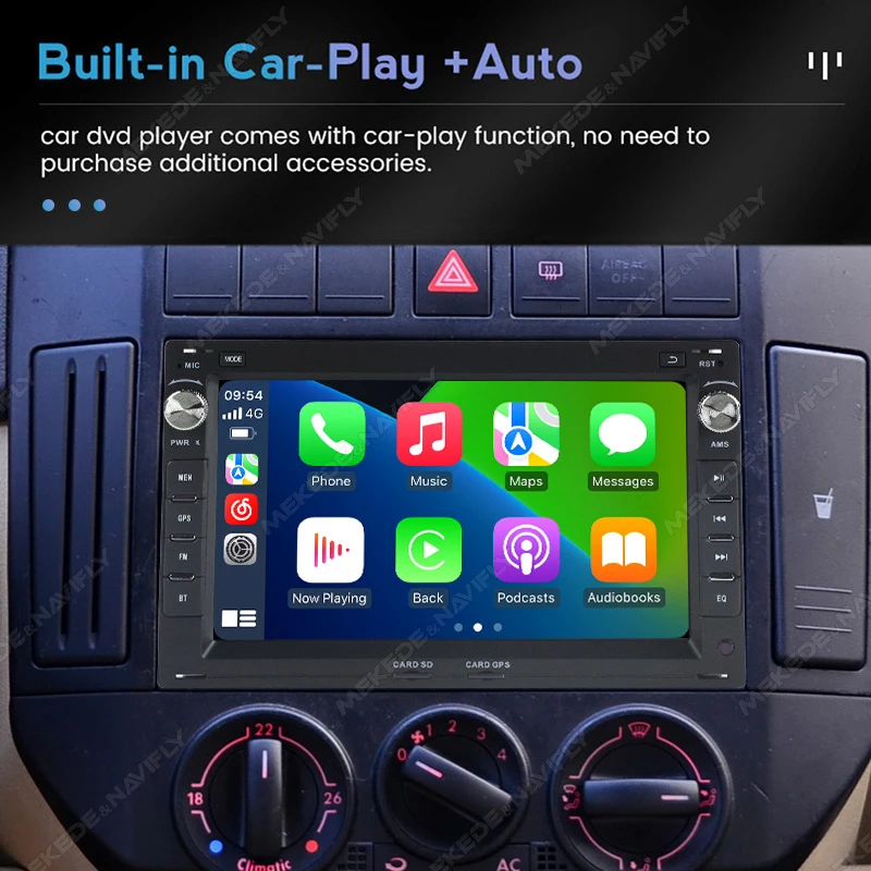 MEKEDE Autoradio Android 13 para VW Golf IV, Polo y Passat B5 - GPS - imagen 4