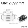 2.0inch 51mm Black
