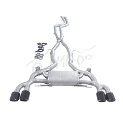 Escape deportivo acero inoxidable con válvula para BMW X3M F97 3.0T