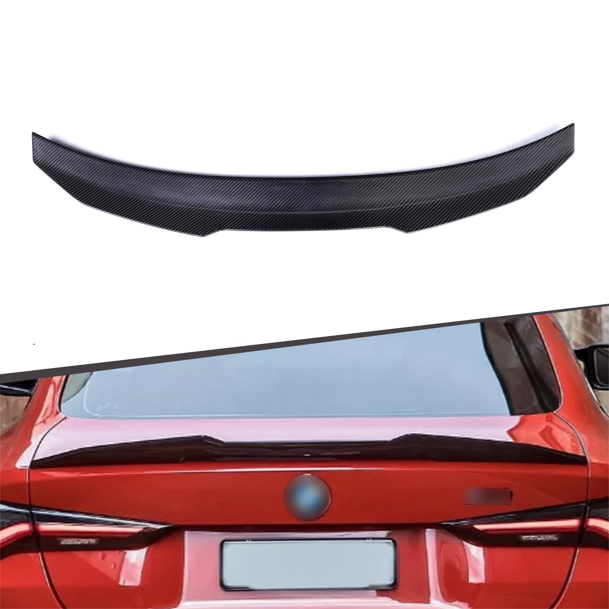 PSM alerón trasero carbono seco aerodinámico – BMW 4 G22 M4 G82 2020+ - imagen 2