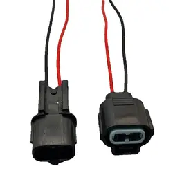 Shhworldsea Conector eléctrico de 2 pines y 2,8 mm PB045-02027