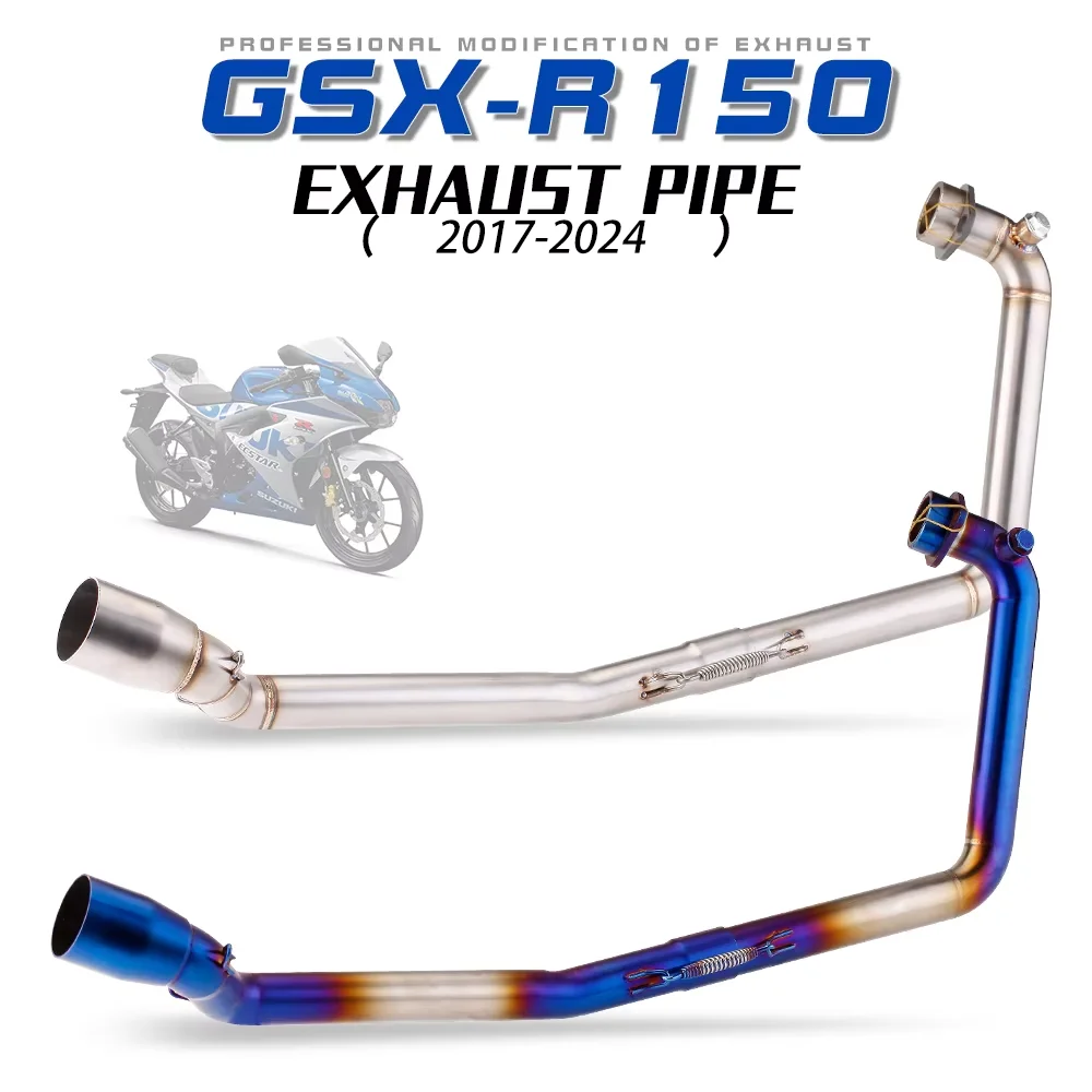 Tubo de escape acero inoxidable Suzuki GSXR/GSXS 125-150 2017-2024 - imagen 4