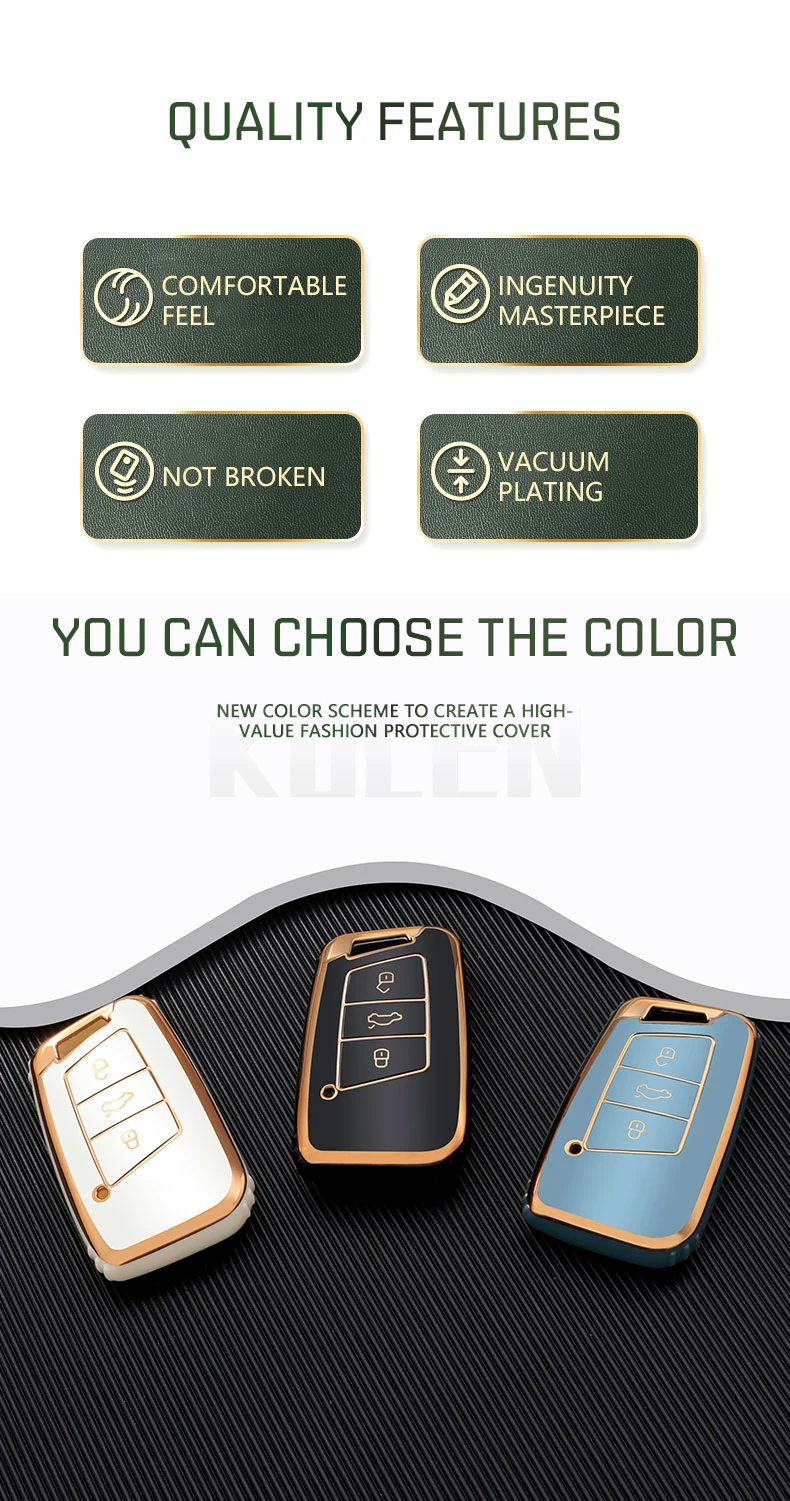 Opciones de color de la funda de TPU KOLEN