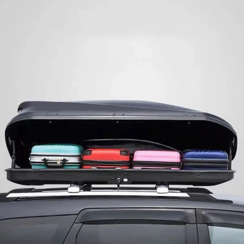 Cofre de techo ABS de gran capacidad para coche familiar con anclajes - imagen 2