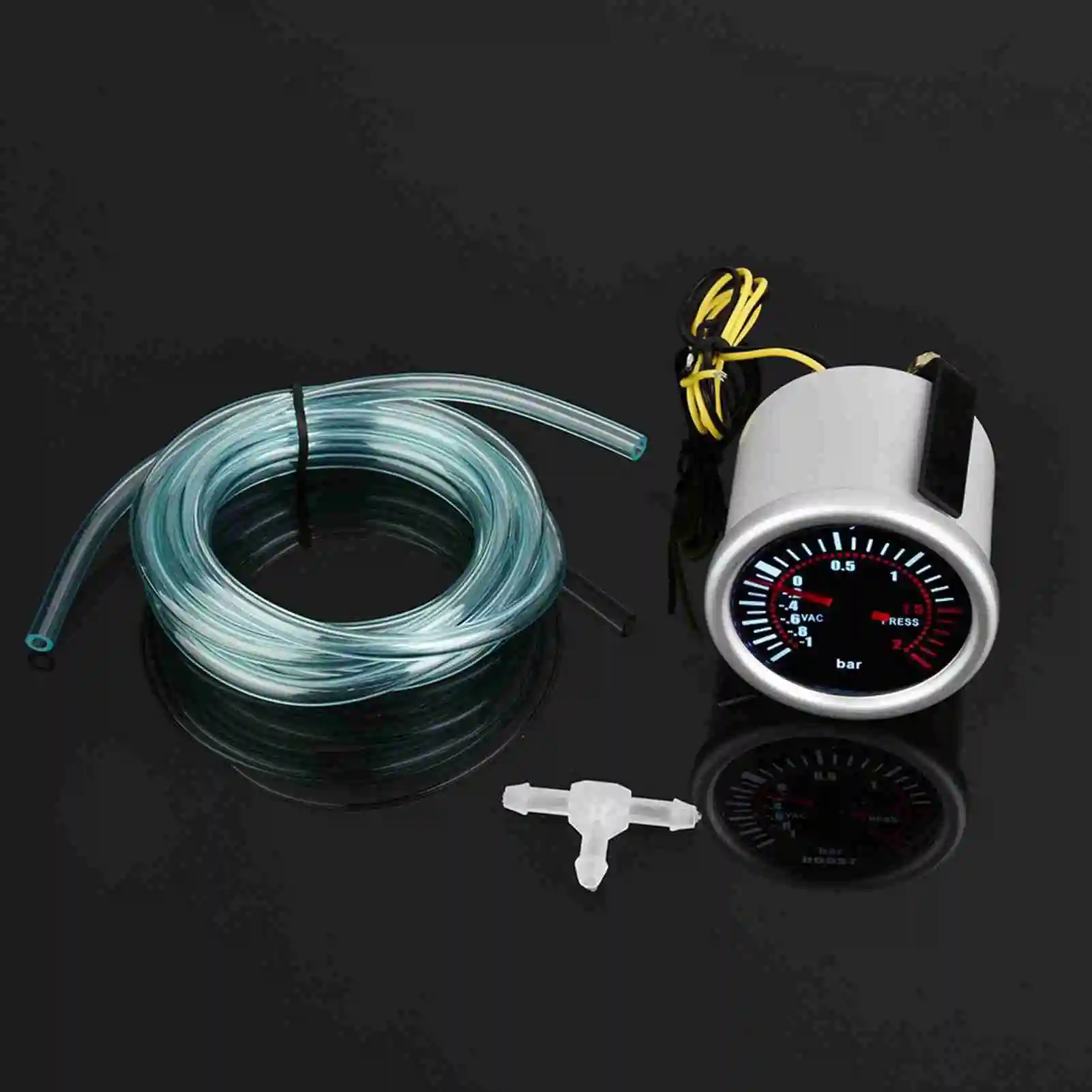 Manómetro de Impulso LED 2 Pulgadas 12V Universal para Turbocargadores - imagen 2