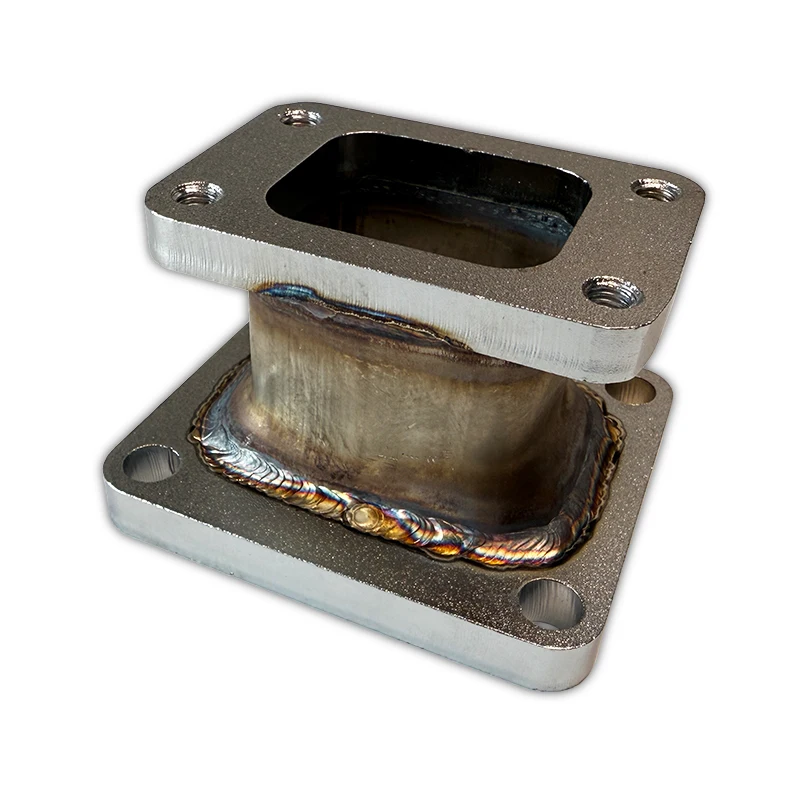 Adaptador brida escape turbocompresor T2/T25 a T4 inoxidable - imagen 4