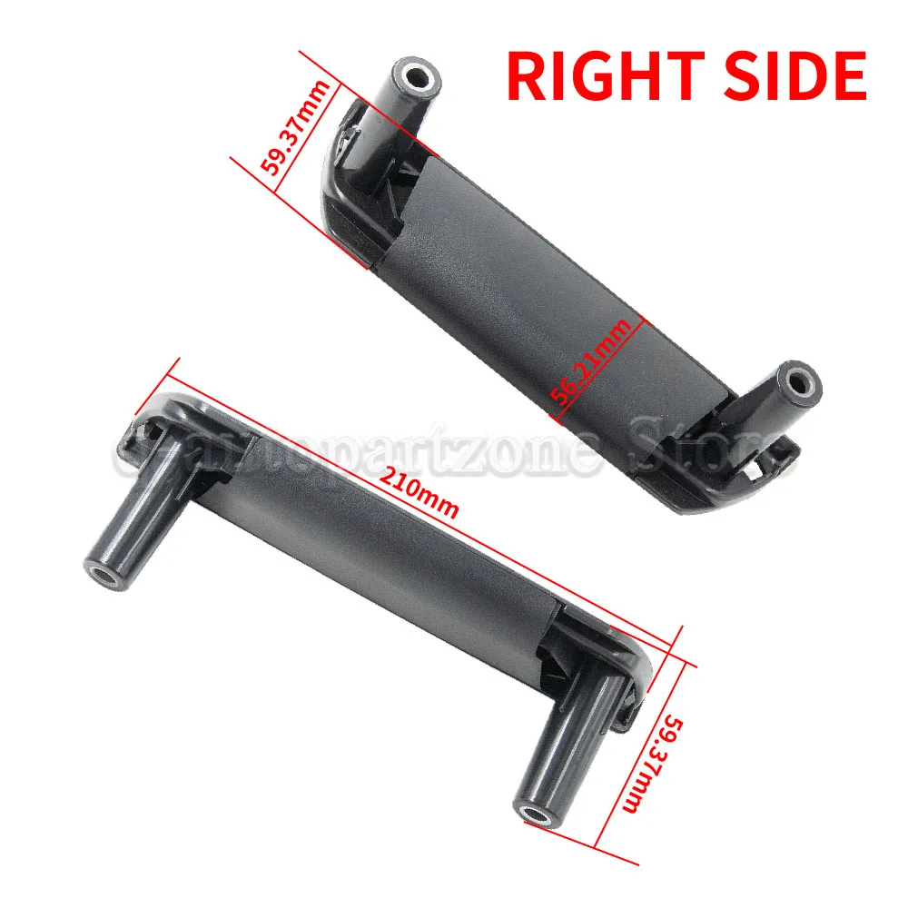 7H0867179B/7H0867180B Molduras de maneta interior VW T5 Transporter - imagen 2