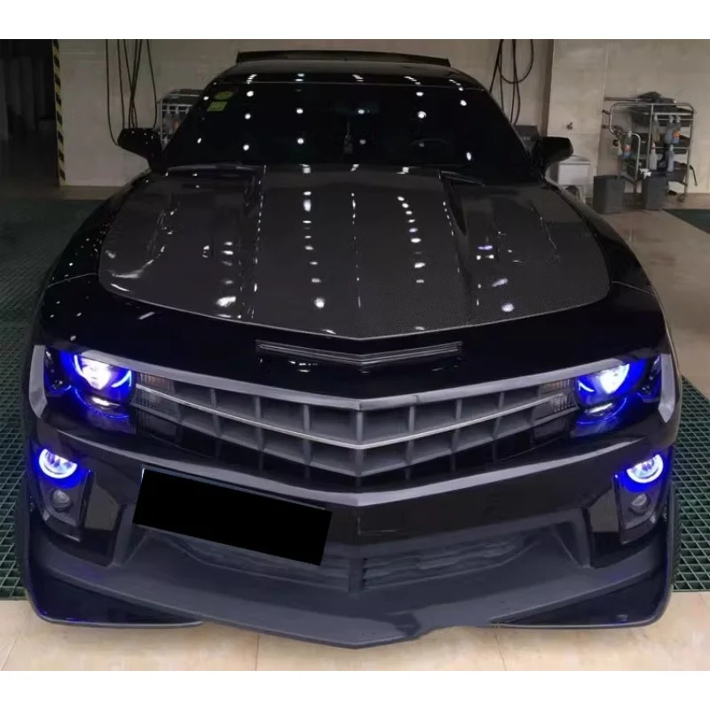 Cubierta motor fibra de carbono para Chevrolet Camaro 2010-2015 - imagen 3