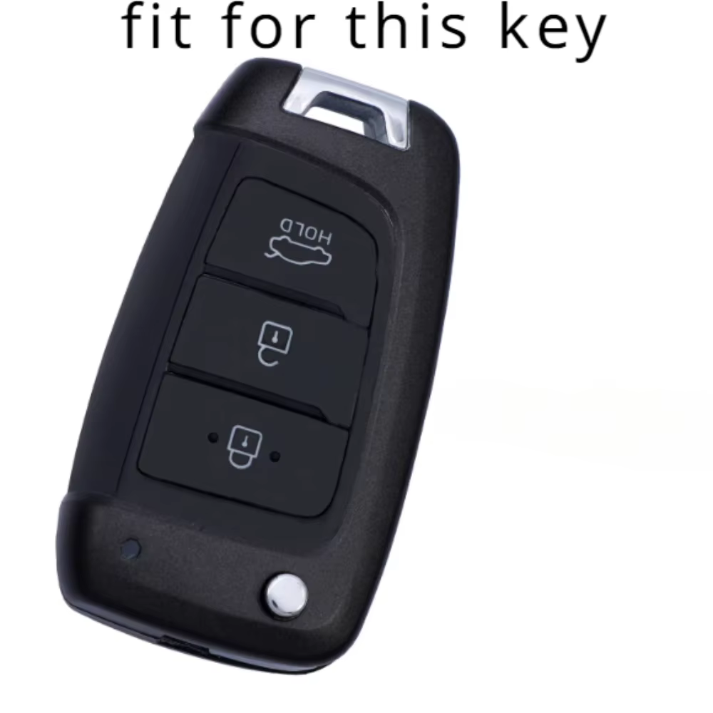 Funda de TPU roja para llave de coche