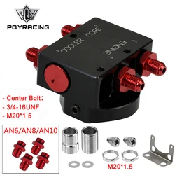 PQY PQY5675BK Adaptador sándwich de filtro de aceite con termostato