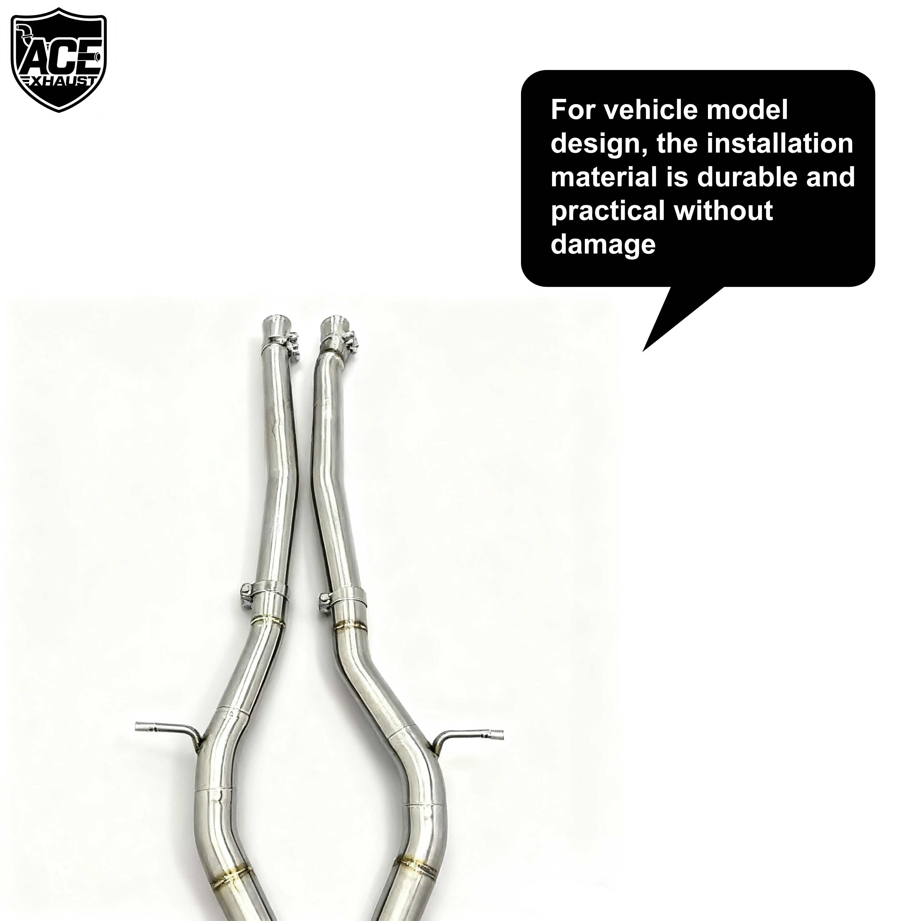 Escape catback ACE para Mercedes S63 AMG W222 5.5T V8 BITURBO - imagen 4