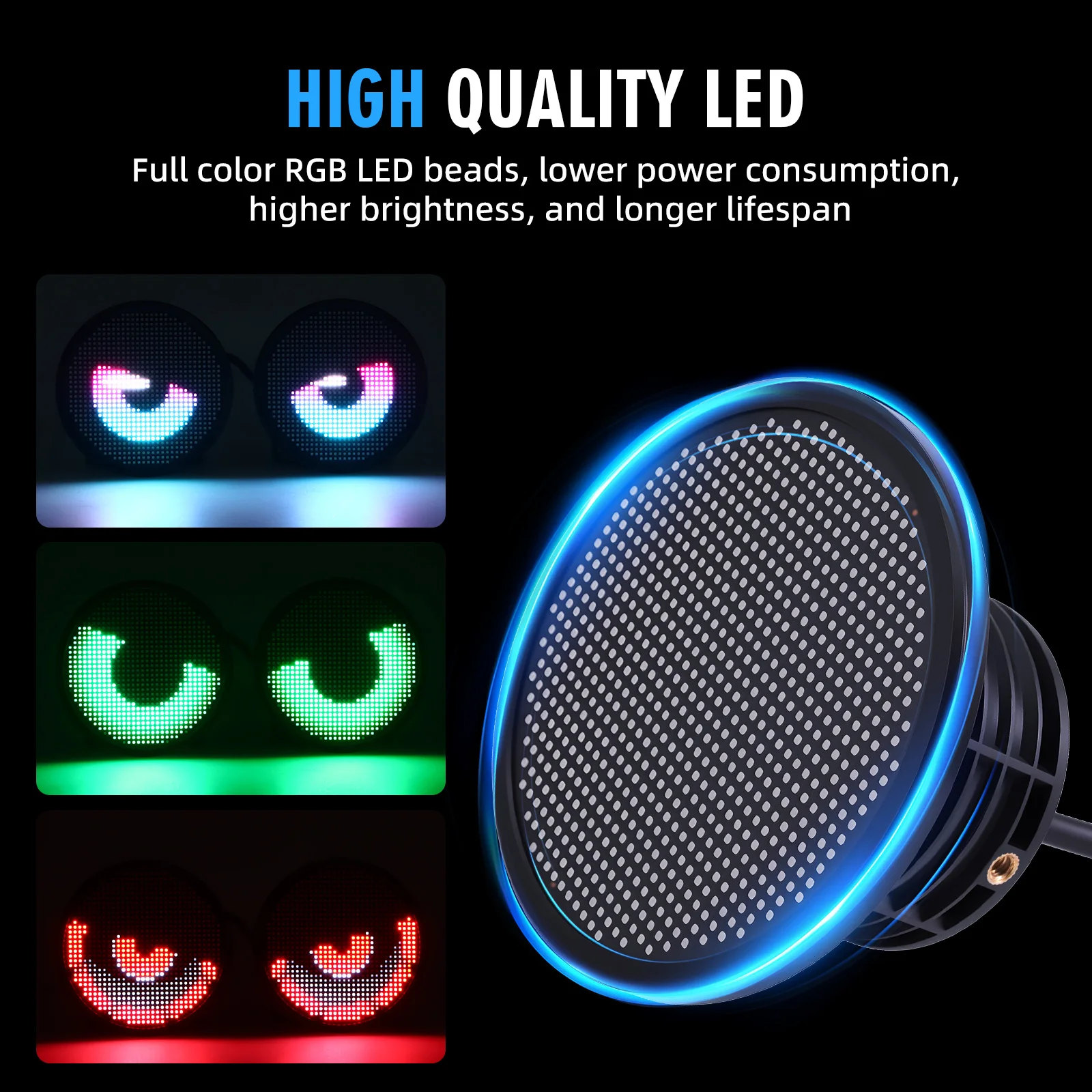 Kit luces Demon Eye LED con luz diurna y efectos parpadeantes – Coche - imagen 3