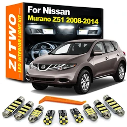Kit LED interior techo mapa puerta maletero Nissan Murano Z51