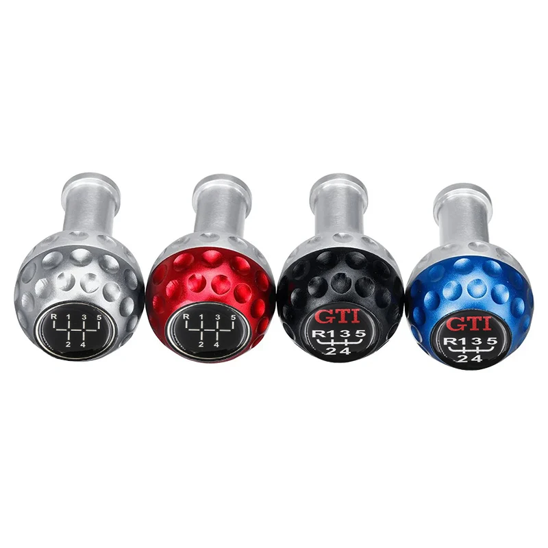 Perilla de palanca de cambios de aluminio estilo bola GTI