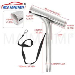Soporte caña pescar marino acero inoxidable – Barco