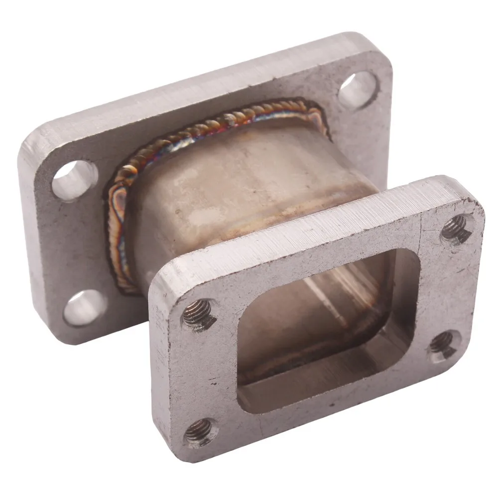 Brida adaptadora de escape para turbo T25/T2 a T3 en acero inoxidable - imagen 5