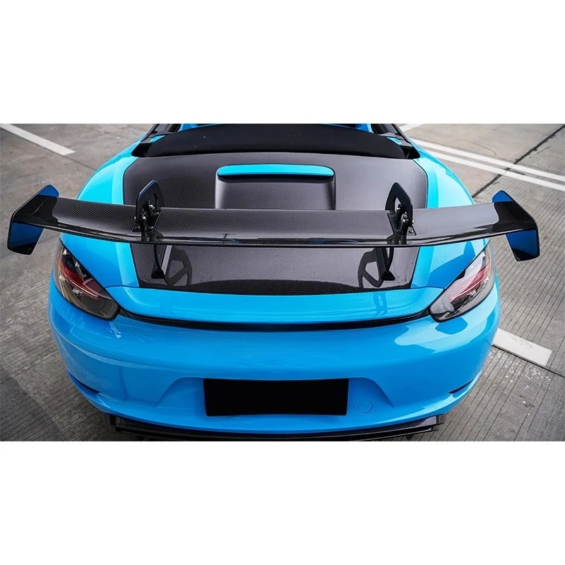 Alerón trasero de fibra de carbono para Porsche 718 GT4 RS - imagen 5