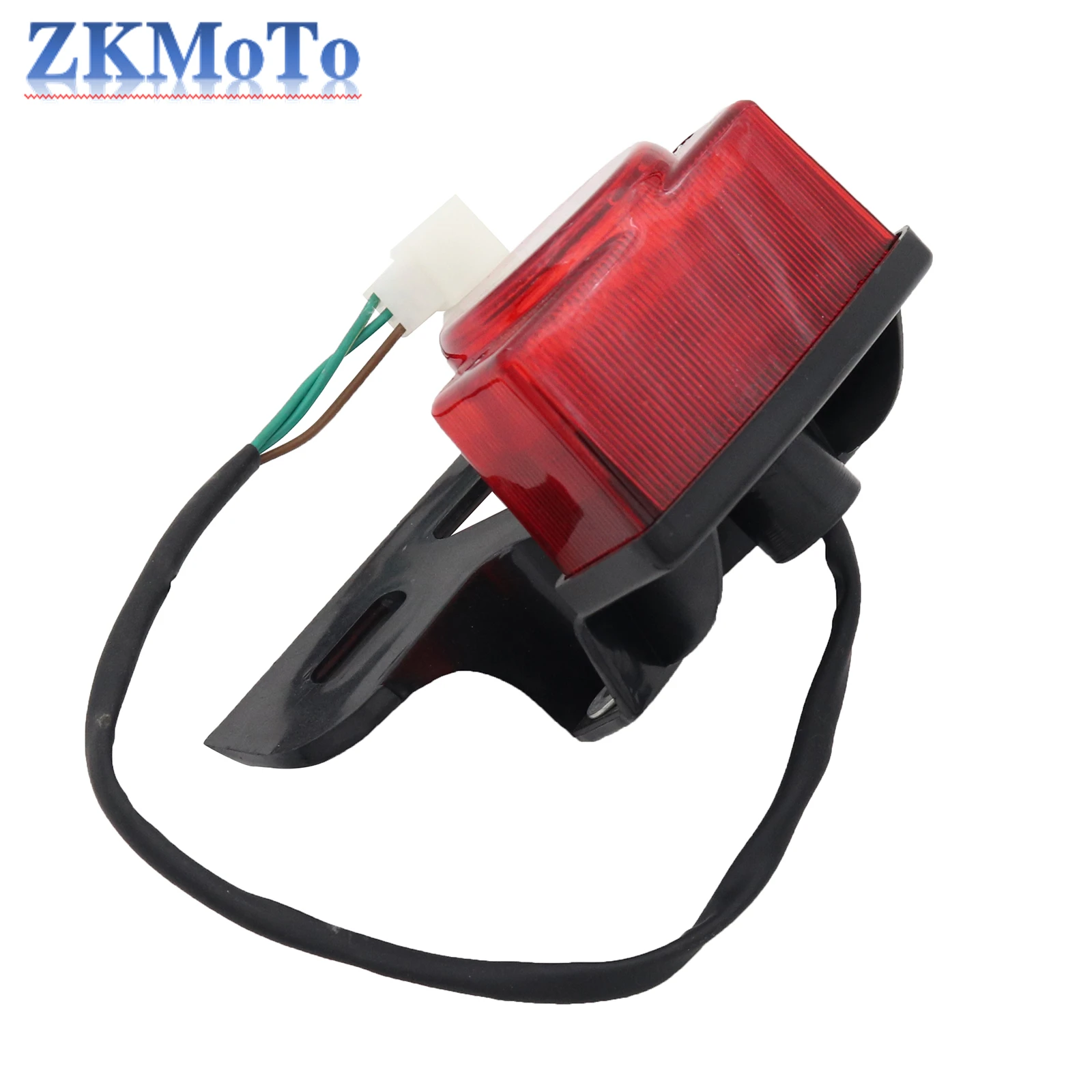 Luz trasera freno Honda Monkey Z50 12V con soporte matrícula Z50JZ - imagen 4