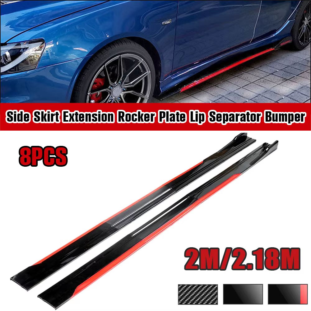 Extensión de faldón lateral universal para Audi, BMW, Toyota y Honda - imagen 3