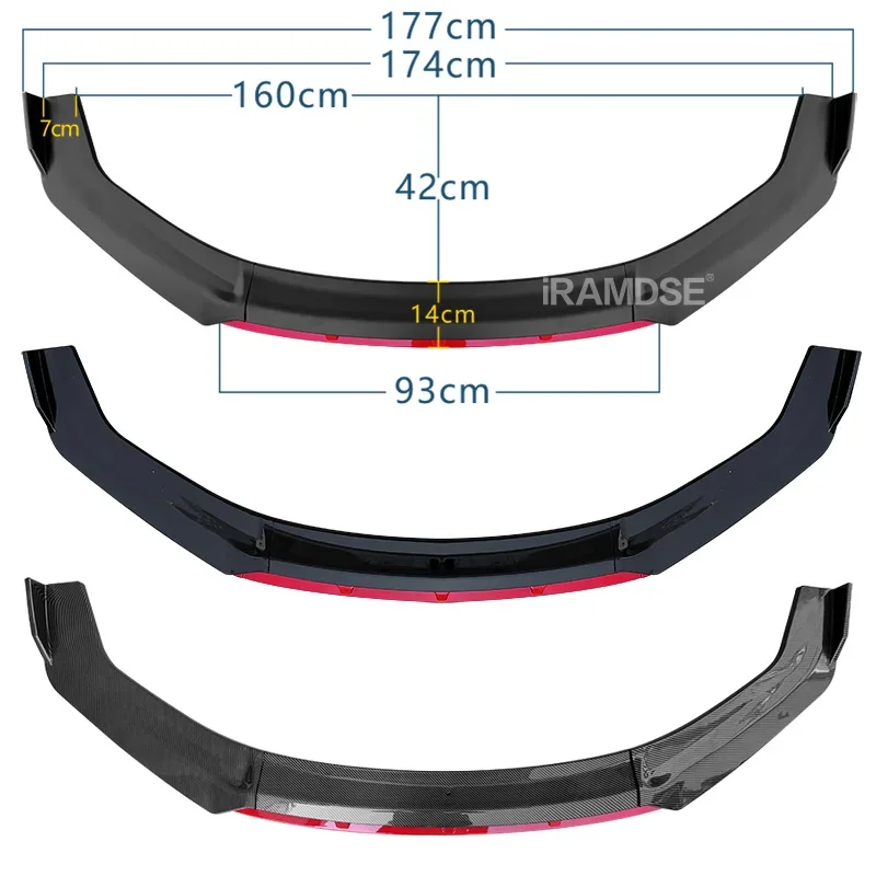 Protector paragolpes carbono Peugeot 508 2019 – Placa aerodinámica - imagen 4