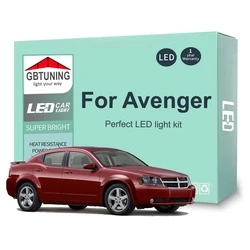 Placa luz de cúpula LED Canbus para Dodge Avenger