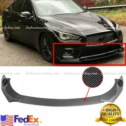 Splitter delantero de carbono para Infiniti Q50, Q60 y Q70