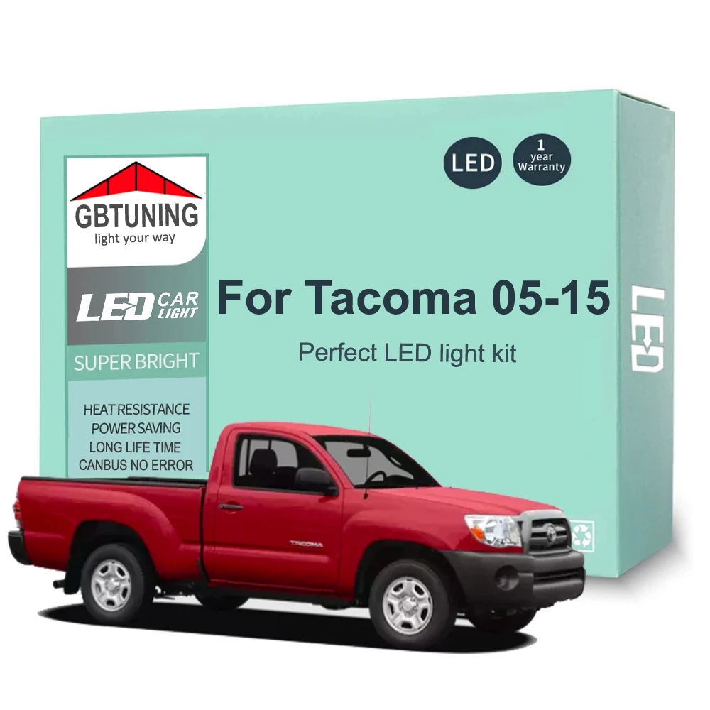 Bombillas LED de interior Canbus para Toyota Tacoma 2005-2015