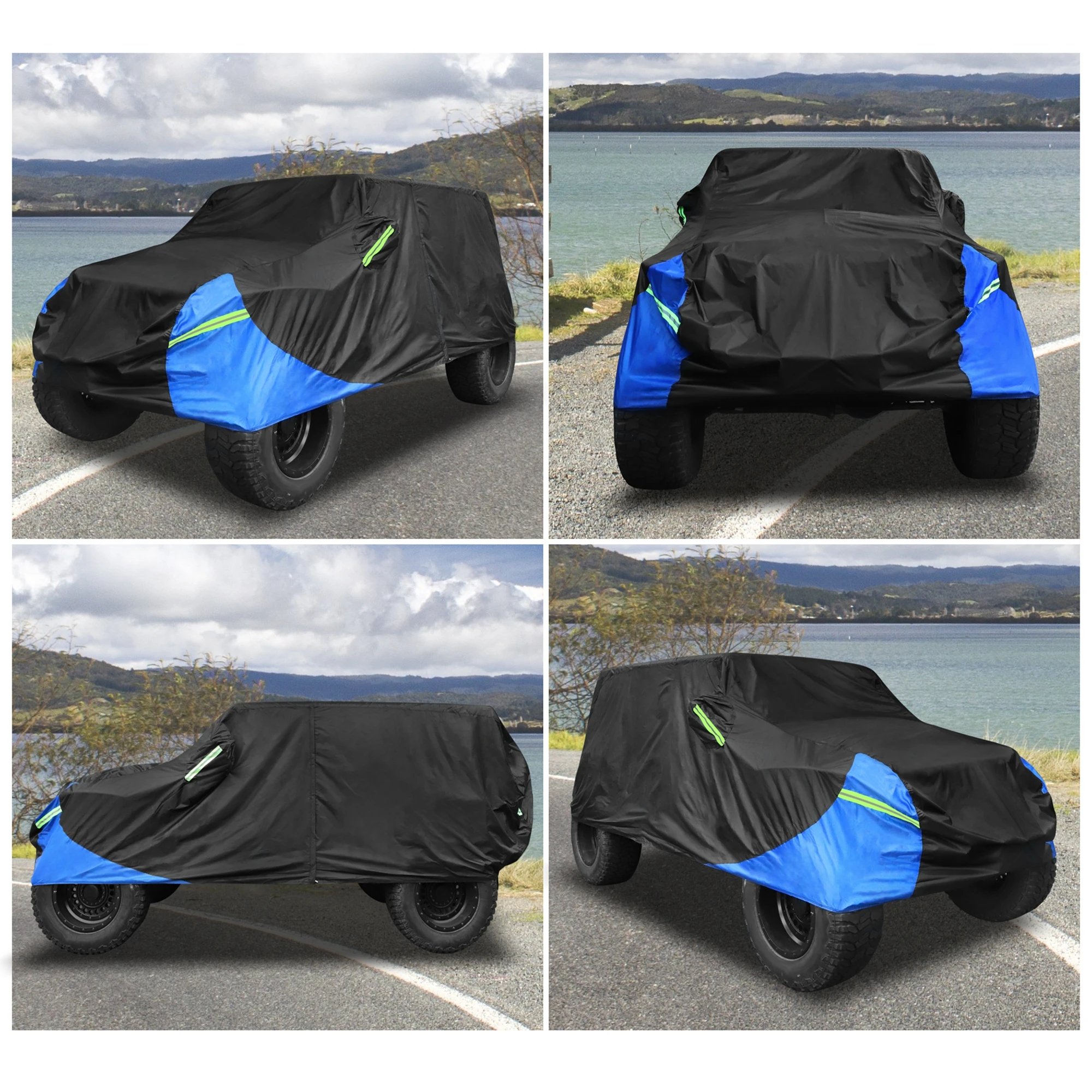 Autohaux funda impermeable para Jeep Wrangler JL 2/4 puertas 2018-2021 - imagen 5
