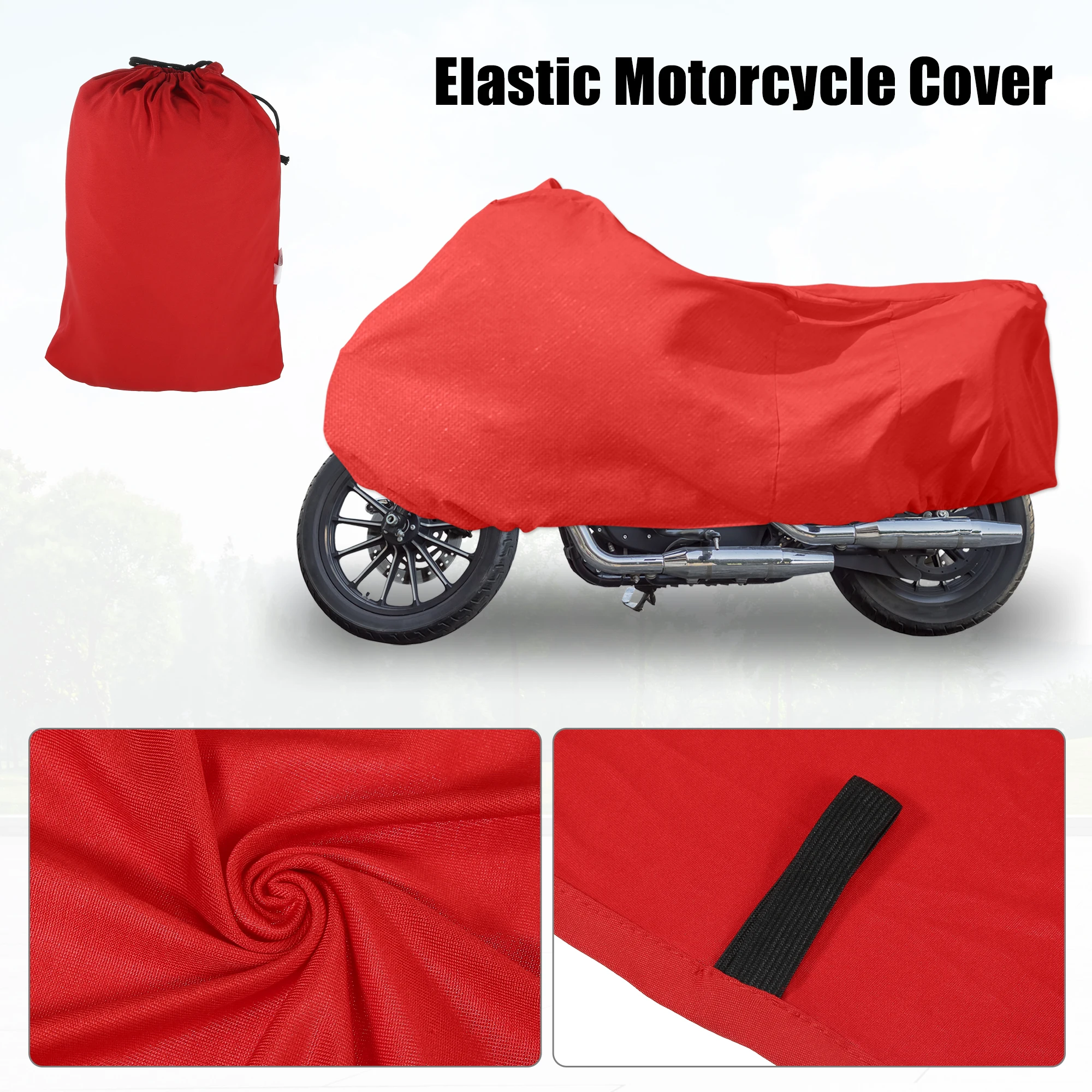 Funda protectora para moto X Autohaux, elástica y universal - imagen 3