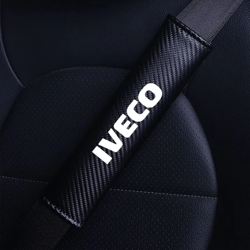 Funda cinturón seguridad fibra carbono Iveco Daily IV V VI - imagen 4
