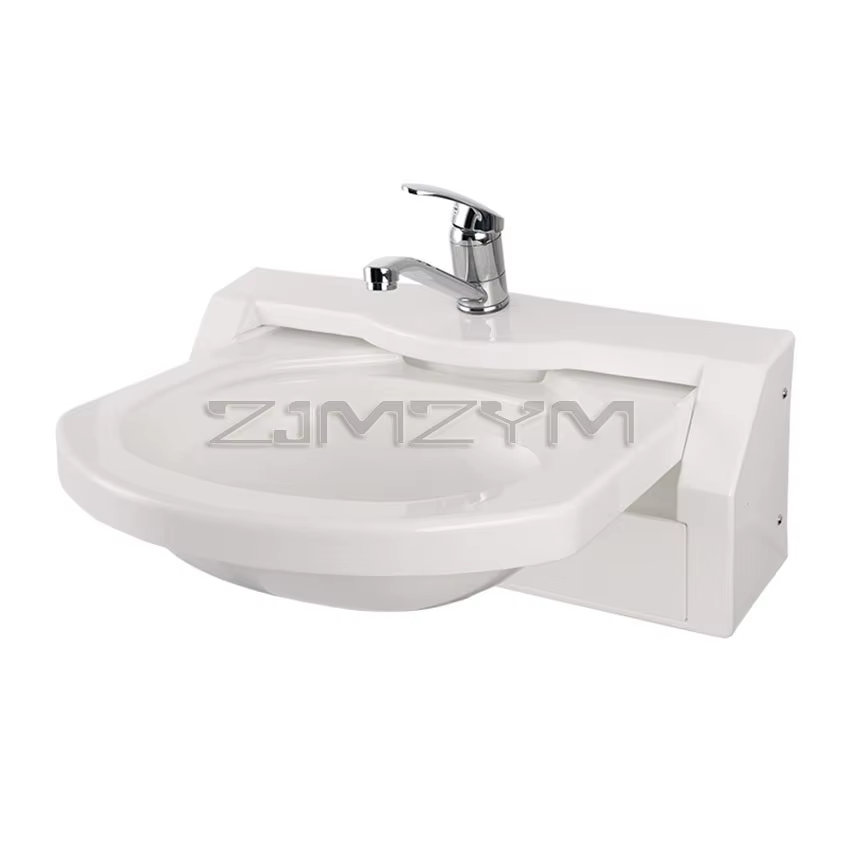 Fregadero plegable de acrílico con grifo para caravana y barco - imagen 3