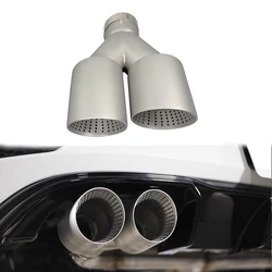 Escape doble acero inoxidable arena mate – VW Golf 6/7 R GTI Tiguan
