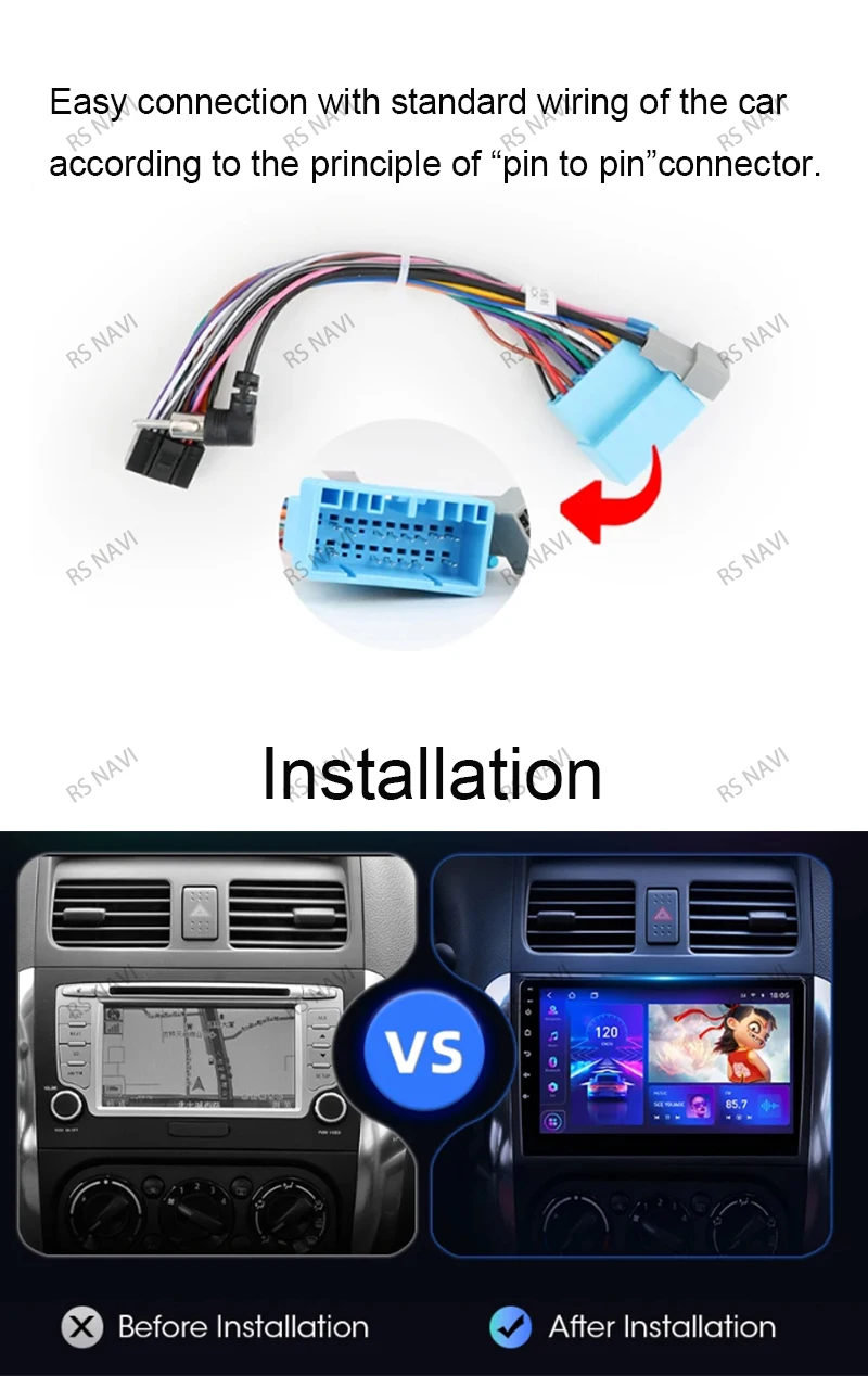 Autoradio Android 15 Carplay