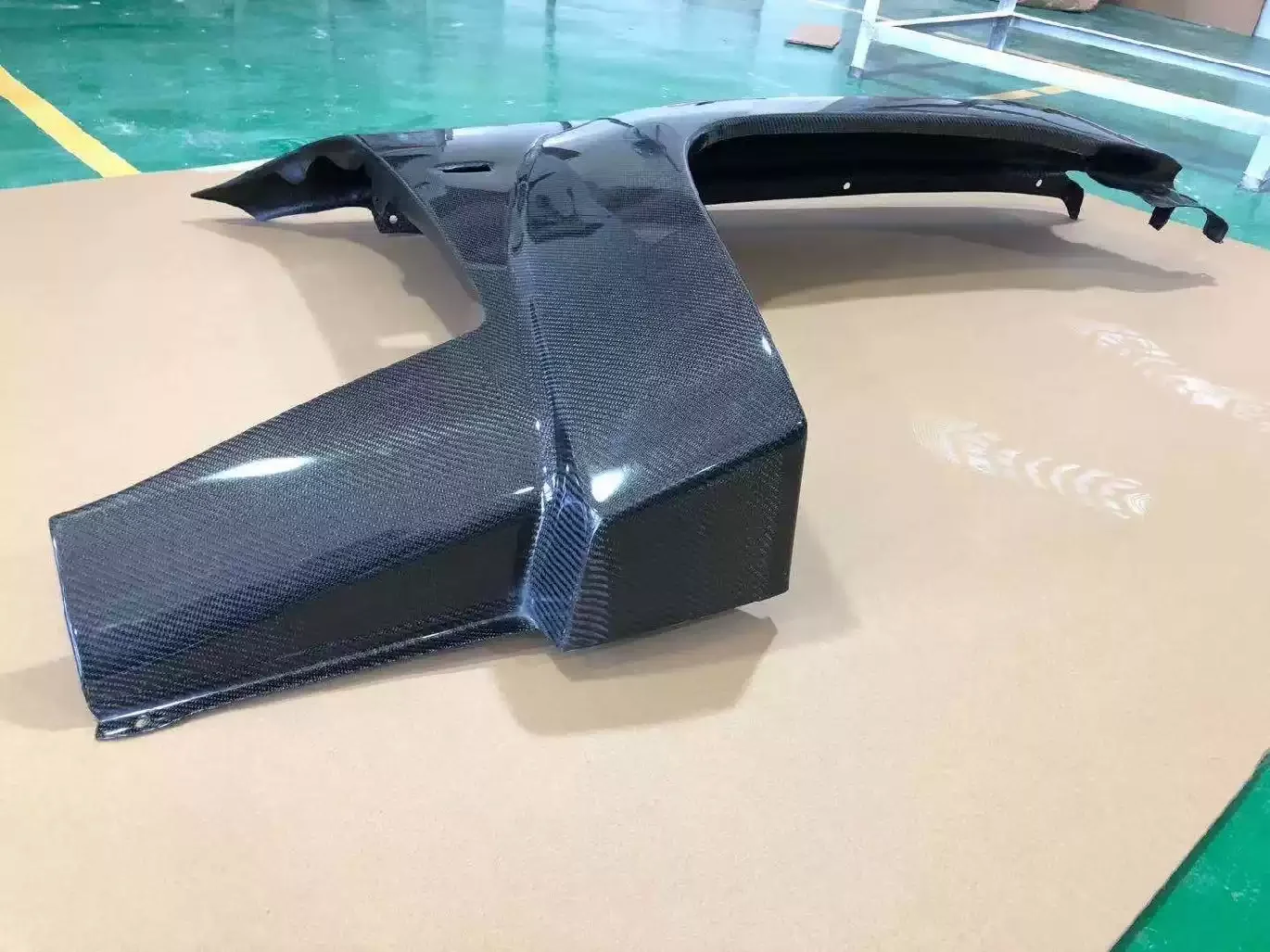 Guardabarros fibra de carbono Nissan Patrol Y61 deportivo racing - imagen 2