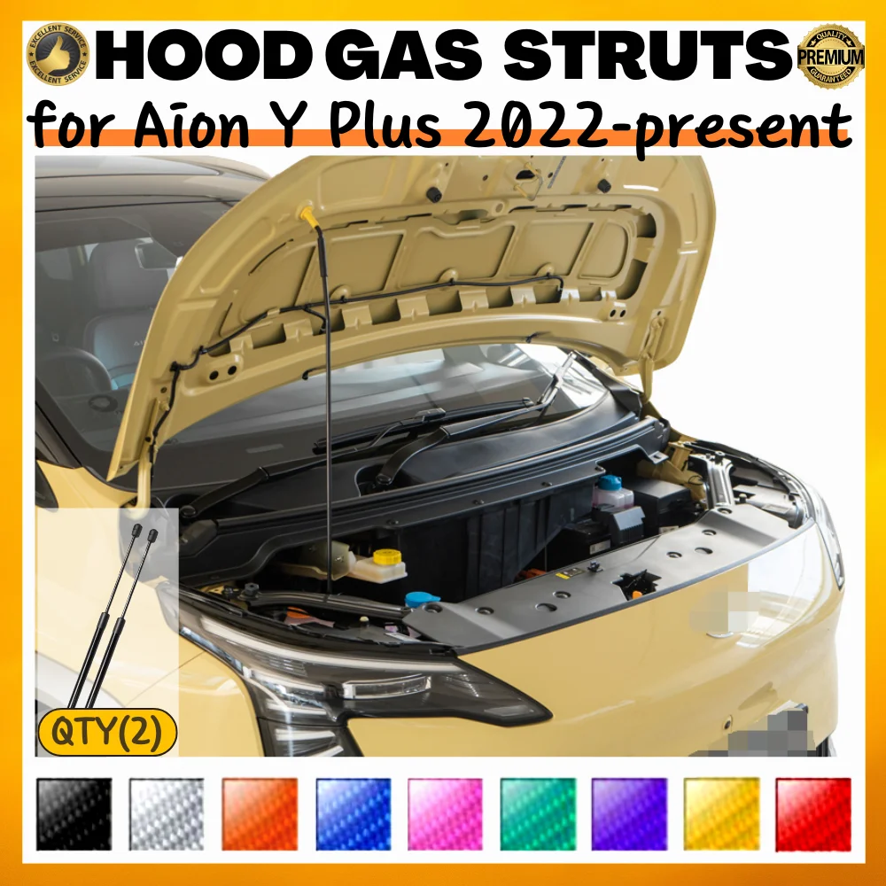 Puntales de capó para Aion Y Plus 2022 – Amortiguadores gas elevación