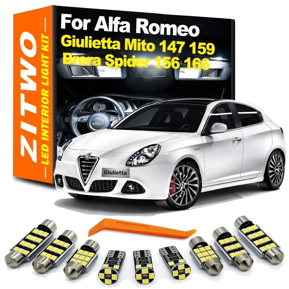Kit de Bombillas LED Canbus ZITWO para Alfa Romeo
