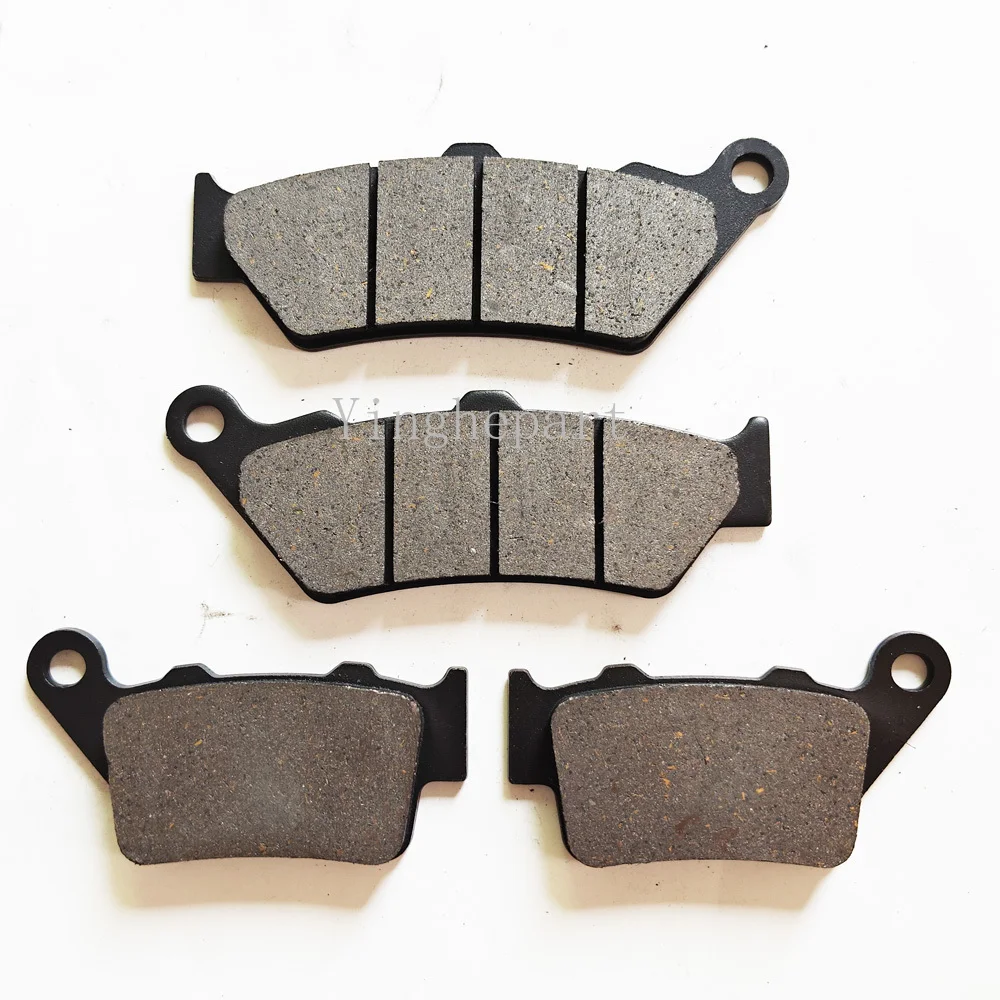 Pastillas de freno delanteras y traseras para Honda NX650 Dominator