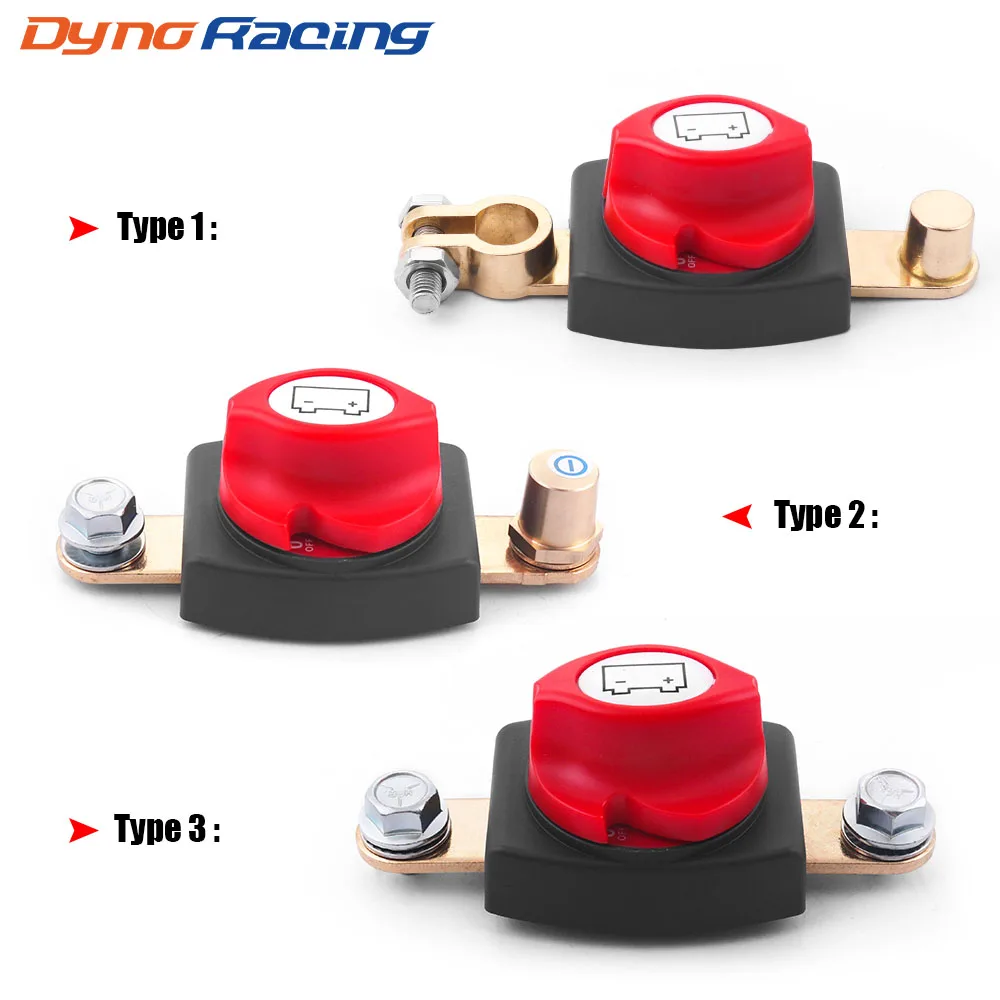 Aislador Selector de batería Dynoracing 12-48V