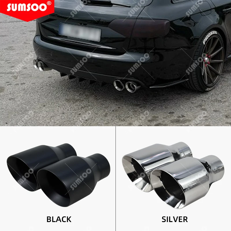 Sistema escape SUMSOO acero inoxidable – Punta silenciador universal