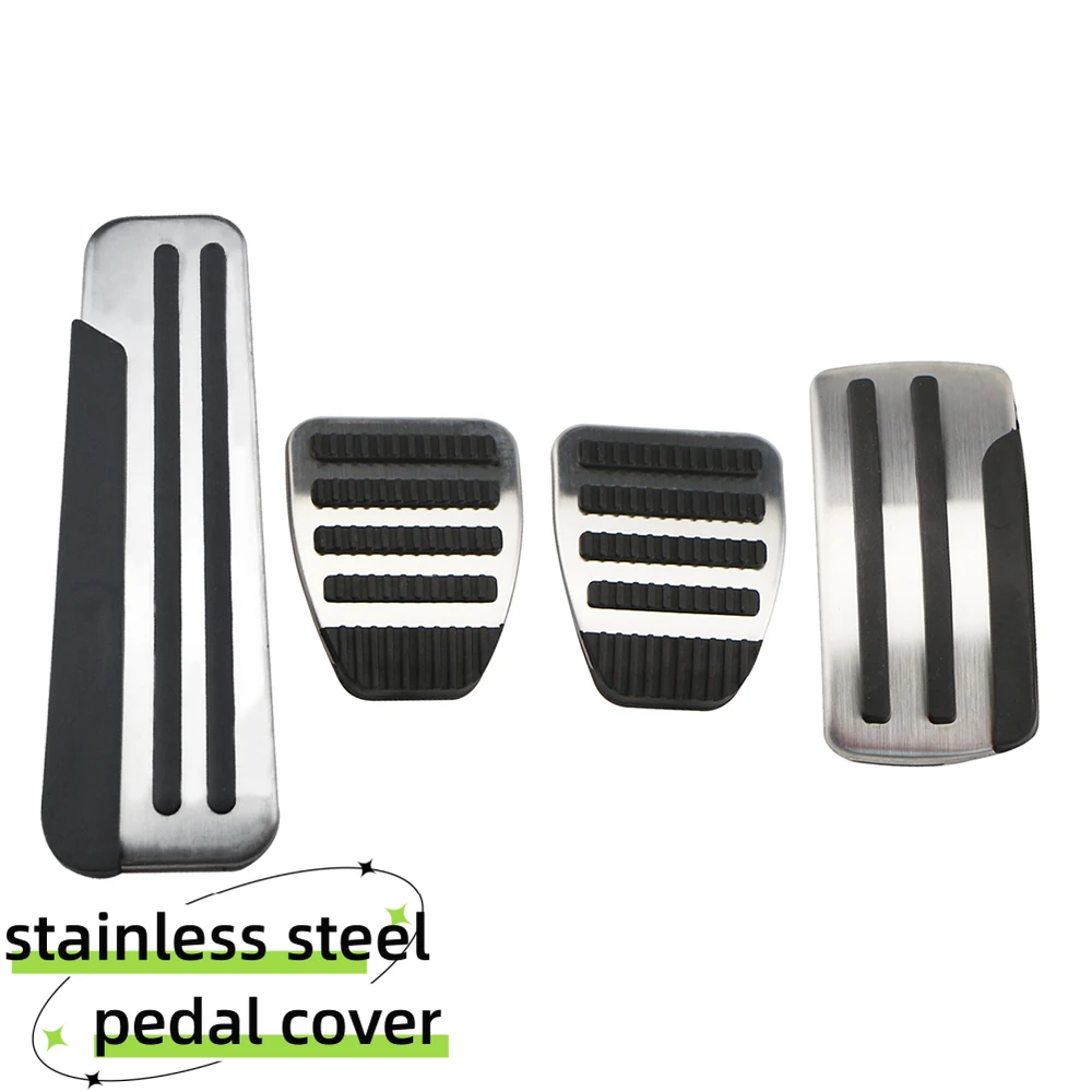 Pedales de acero inoxidable Nissan X-Trail T31 y Qashqai J10 - imagen 2