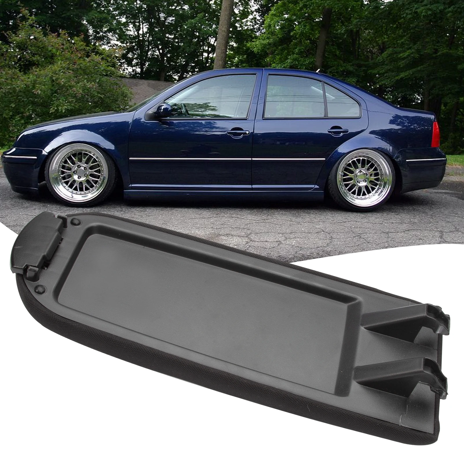 Tapa reposabrazos central tela suave VW Golf 4 Jetta Bora Polo - imagen 2