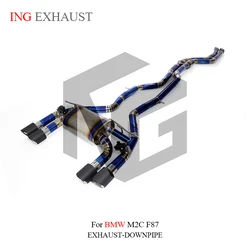 Válvula de escape titanio ING BMW M2 F87 3.0T – Catback rendimiento