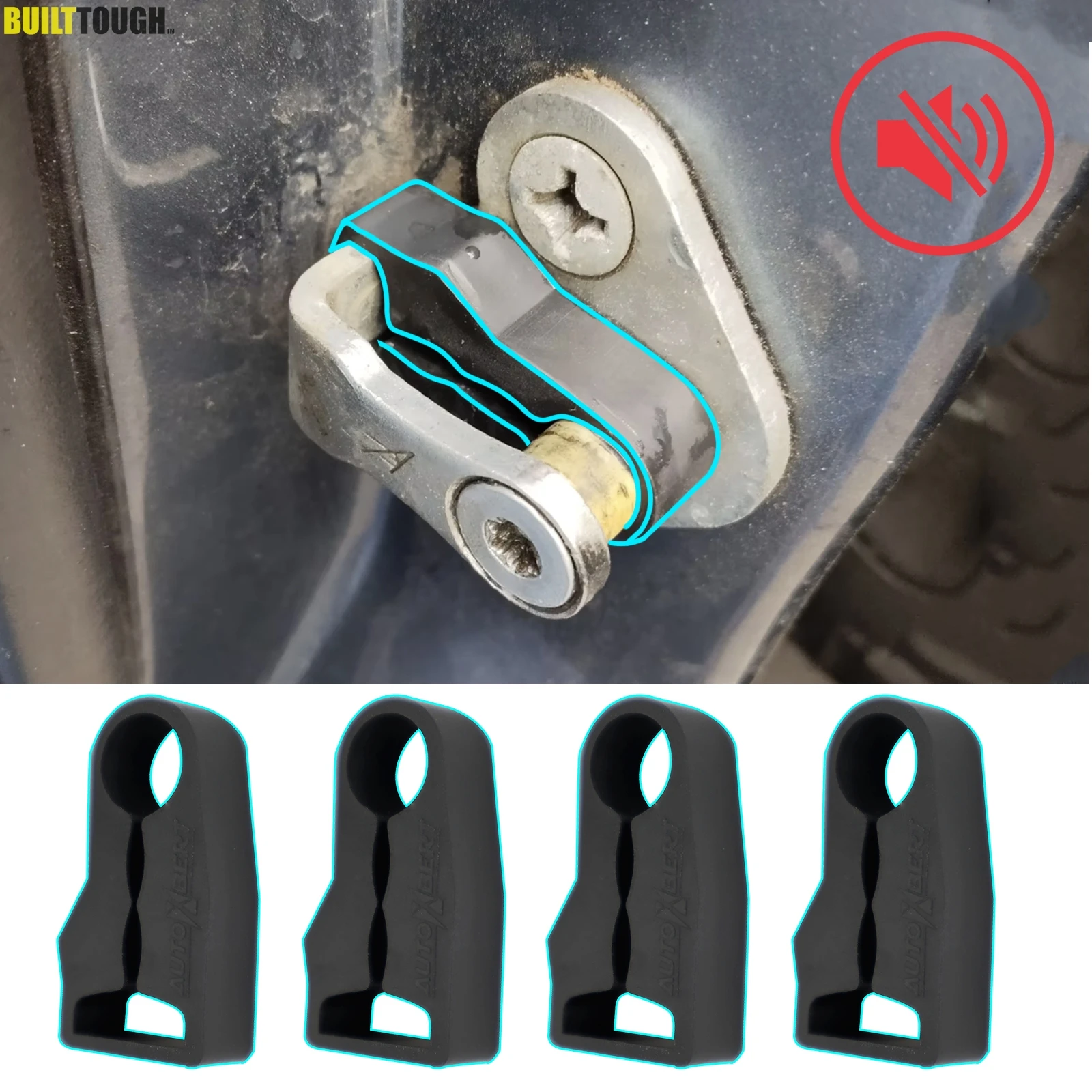 Kit aislamiento puerta GMC Yukon, Chevrolet Tahoe, Hummer H2 2007-2014
