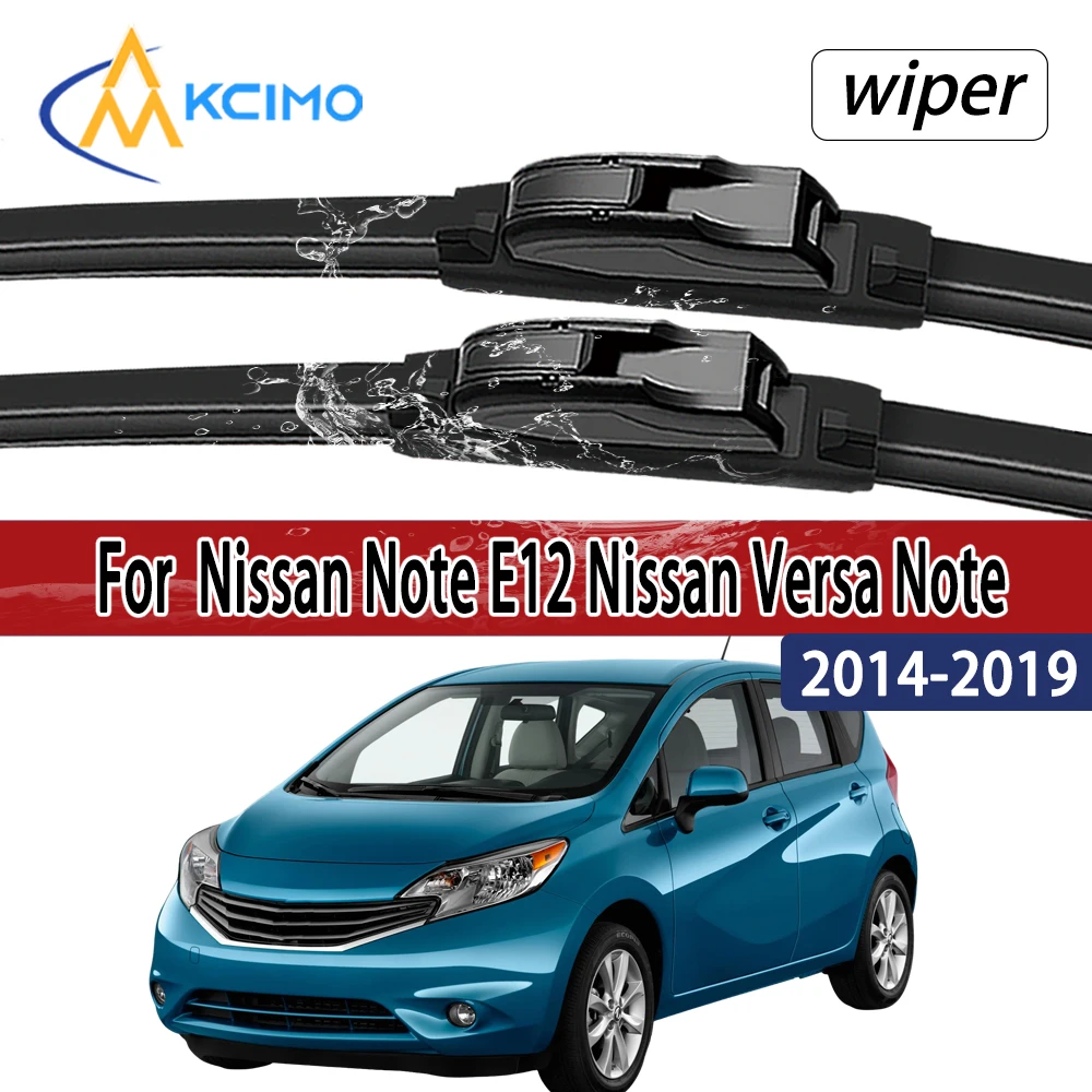 Limpiaparabrisas delanteros para Nissan Note E12 / Versa Note (2014-2019)