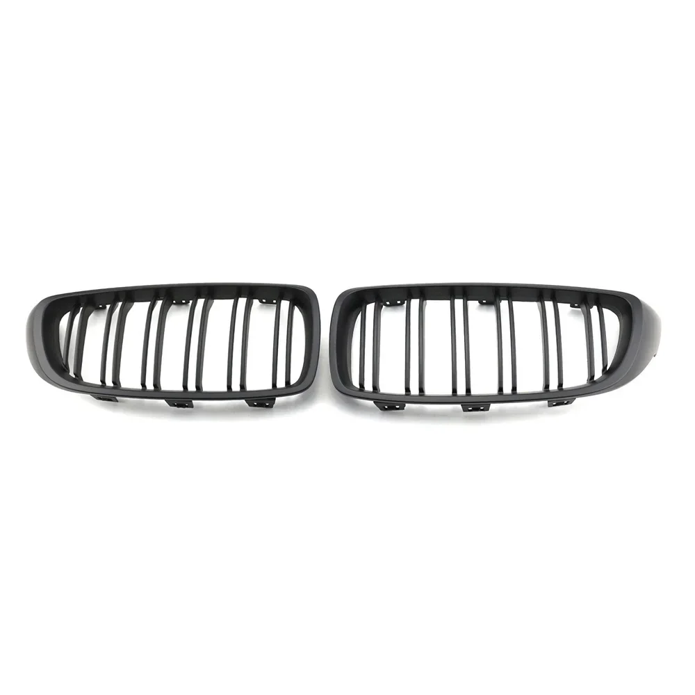 Rejilla frontal BMW 4 Series F32 2013-2020 negra brillante - imagen 3