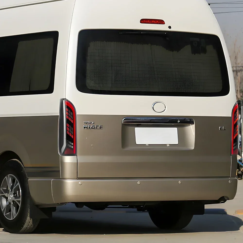 Luces traseras LED dinámicas para Toyota Hiace – intermitente secuencial - imagen 2