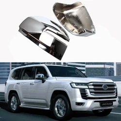 Espejo retrovisor cromado para Toyota Land Cruiser LC300 2021-2024
