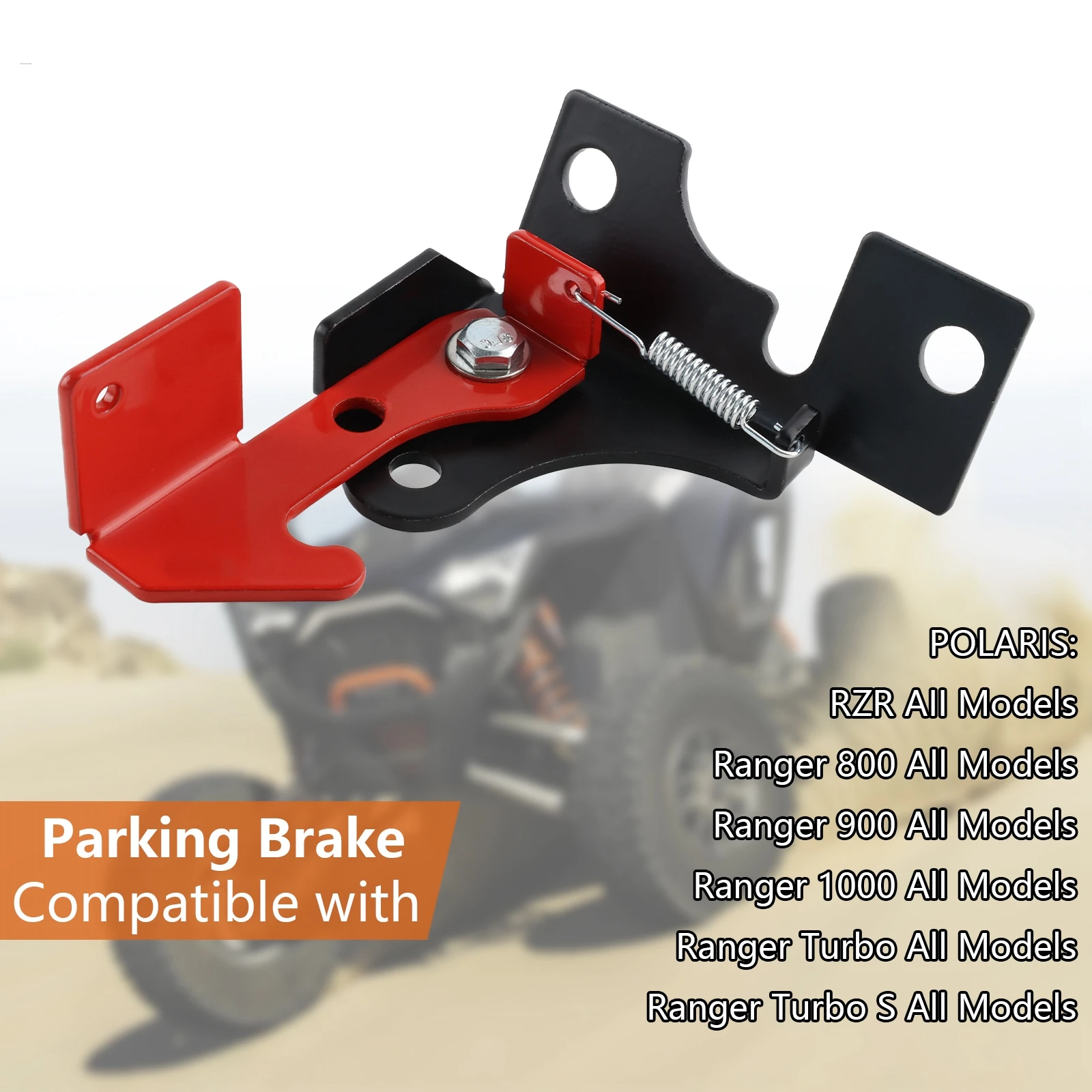 Freno de estacionamiento bloqueable para Polaris RZR 800, 900 y 1000 - imagen 2